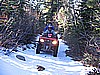 006. Larry and Dusty as we hit snow on our climb up Signal Peak..jpg