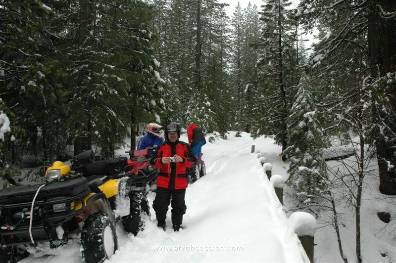 14. A Quick Stop For Pictures, Check out the Depth of the Snow..jpg