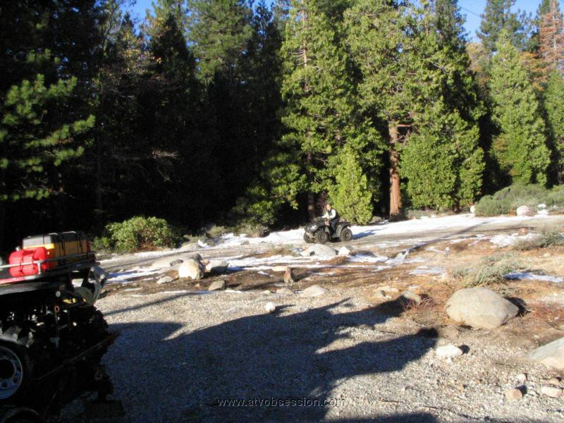 005. Dusty takes a quick spin before the ride..jpg