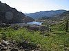41. We found the road that goes to Spencer Lakes..a couple guys tent camp..jpg