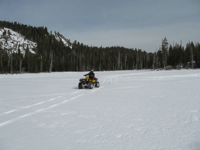 15. We hit Miller Lake...and Jeff checks it out..jpg