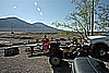 094. With No Repairs Needed Mr. Bill Enjoys a Cup Of Coffee Before Hitting The Trail On Day 4..jpg