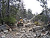 048. Ken works his way down to the mine equipment..jpg