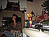 14. Lori, Tom and Mr. Bill soak in the DVD..jpg