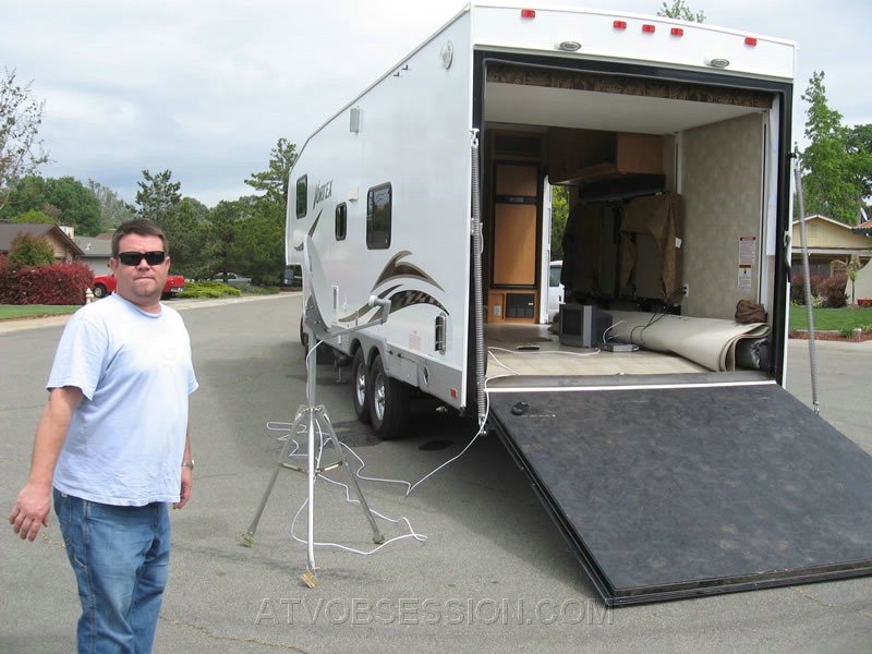 006. Loppy arrives to buy my grey Sportsman 700..jpg