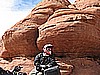 047. Larry chats in front of this bulb rock..jpg