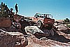 032. The short wheel base almost fits on the rock..jpg