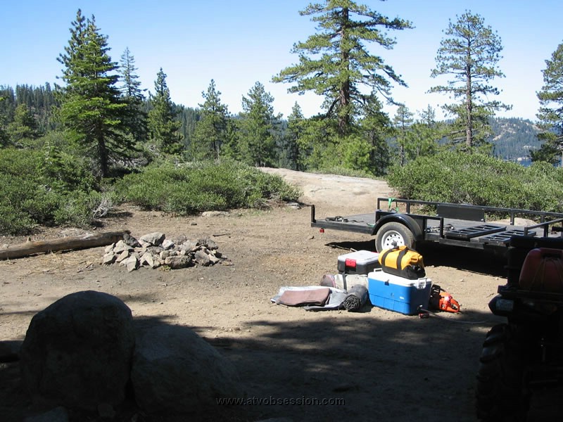 03. Quads unloaded...gear tossed about...ready to roll..jpg