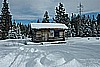 036. Larry's Butte in front of the Warming Hut..jpg