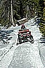 43. Just As We Cross a Small Stream We Meet Up With a Group Of Trucks..jpg